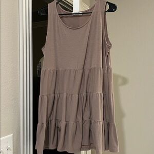 Zenana Sleeveless Top in Tan
